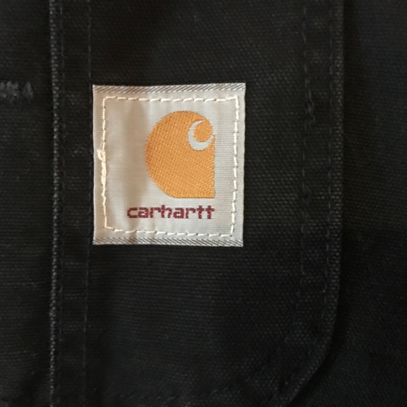 CARHARTT MEN’S ARTIC LINED 40 X 30 QUARTER ZIP LEG BIBS - Picture 2 of 7